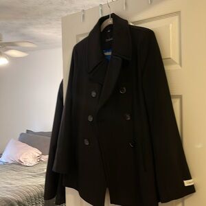 Calvin Klein  short coat double breasted!!!